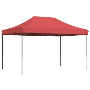 vidaXL Tienda de fiesta plegable Pop-Up burdeos 440x292x315 cm