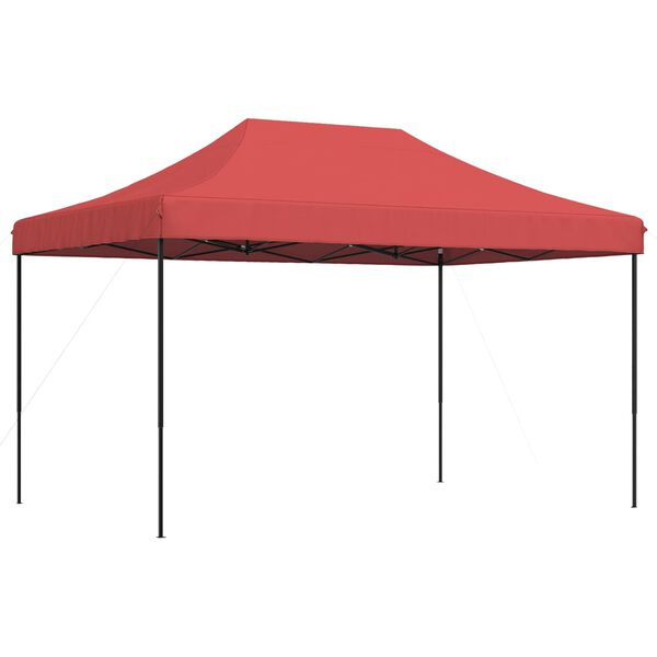 vidaXL Tienda de fiesta plegable Pop-Up burdeos 440x292x315 cm