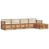 vidaXL Conjunto de sof&aacute;s de exterior 5 pcs Natural
