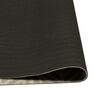 vidaXL Alfombra de cocina lavable terciopelo hojas 45x150 cm