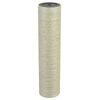 vidaXL Poste rascador para gatos 8x35 cm 8 mm beige