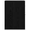 vidaXL Juego de muebles de ba&ntilde;o Roble Negro 22 x 44 x 61.5 cm