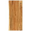 vidaXL Encimera para armario tocador madera maciza acacia 114x52x4 cm