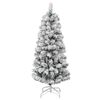 vidaXL Árbol de Navidad artificial con ramas articuladas 120 cm