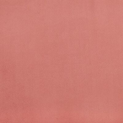 vidaXL Reposapiés de terciopelo rosa 78x56x32 cm