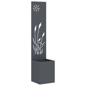 vidaXL Pantalla de Privacidad para Jard&iacute;n Antracita 32 x 32 x 150 cm