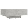 vidaXL Mesa de centro madera ingenier&iacute;a gris hormig&oacute;n 85x55x31 cm