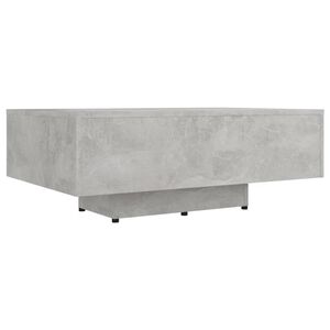 vidaXL Mesa de centro madera ingenier&iacute;a gris hormig&oacute;n 85x55x31 cm