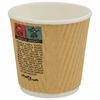 vidaXL Vasos de caf&eacute; de papel con tapa 1000 uds 4oz 100ml