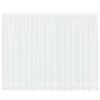 vidaXL Cortina de Encaje Blanco 220 x 500 cm Poli&eacute;ster