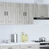 vidaXL Armario de pared de cocina Porto gris sonoma madera ingenier&iacute;a