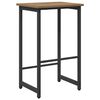 vidaXL Taburete de bar Roble artisan 40 x 32 x 74 cm