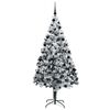 vidaXL Árbol de Navidad artificial Verde 210 cm PVC y Acero y Plástico
