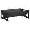 vidaXL Hoguera Negro 60 x 40 x 20 cm Acero
