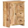 vidaXL Aparador de madera de mango rugosa 59x35x75 cm