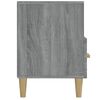 vidaXL Mueble para TV madera contrachapada gris Sonoma 102x36x50 cm