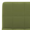 vidaXL Sillas de comedor giratorias 4 uds de terciopelo verde claro