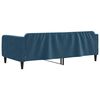 vidaXL Sof&aacute; cama sin colch&oacute;n terciopelo azul 100x200 cm
