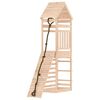 vidaXL Parque infantil con pared de escalada madera maciza de pino