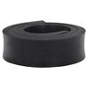 vidaXL Borde de goma para quitanieves negro 150x8x2 cm