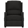 vidaXL Sill&oacute;n de masaje elevable tela negro