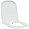 vidaXL Asiento de WC Blanco 47,5 x 35 x 3,6 cm Duroplast