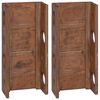 vidaXL Estante Marr&oacute;n 24 x 13 x 54 cm Madera de Caoba S&oacute;lida