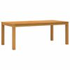 vidaXL Mesa de Comedor 200 x 100 x 75 cm Madera de Roble S&oacute;lido