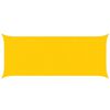 vidaXL Toldo Vela de Sombra Amarillo 6 x 2,5 m 100% Poli&eacute;ster Oxford