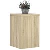 vidaXL Soportes de plantas 2 uds madera roble Sonoma 25x25x35 cm