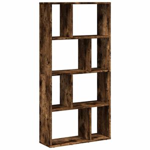 vidaXL Estanter&iacute;a madera de ingenier&iacute;a roble ahumado 60x20x120,5 cm