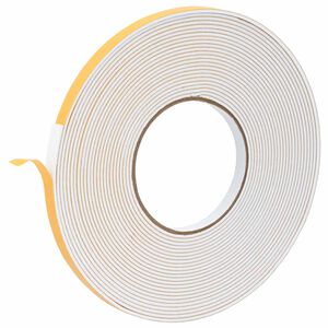 vidaXL Cinta de espuma autoadhesiva 10 uds. Blanco 10mm x 10m