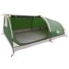 vidaXL Tienda de Senderismo Impermeable 1 personas 1 Persona Verde