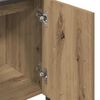vidaXL Mueble de lavabo de ba&ntilde;o madera roble artisan 60x33x60 cm
