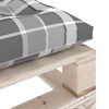 vidaXL Muebles de jard&iacute;n de palets 5 pzas con cojines madera de pino