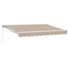 vidaXL Estructura del Toldo Beige 250 x 200 cm
