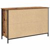 vidaXL Conjunto de mueble de TV Madera Vieja 101 x 35 x 65 cm