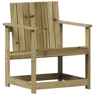 vidaXL Juego de muebles de jardín 3 pzas madera de pino impregnada