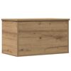 vidaXL Caja de Almacenamiento Roble artisan 60 x 35 x 35 cm