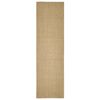 vidaXL Alfombra de sisal para rascador 100x350 cm