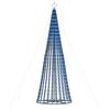 vidaXL &Aacute;rbol de Navidad LED 688 LEDs azul 300 cm
