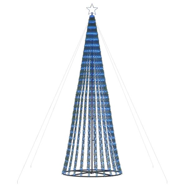 vidaXL &Aacute;rbol de Navidad LED 688 LEDs azul 300 cm