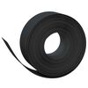 vidaXL Bordes para jard&iacute;n 25 m 20 cm PE Negro