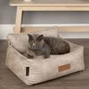 Scruffs & Tramps Cama para perros Kensington crema tama&ntilde;o M 60x50 cm