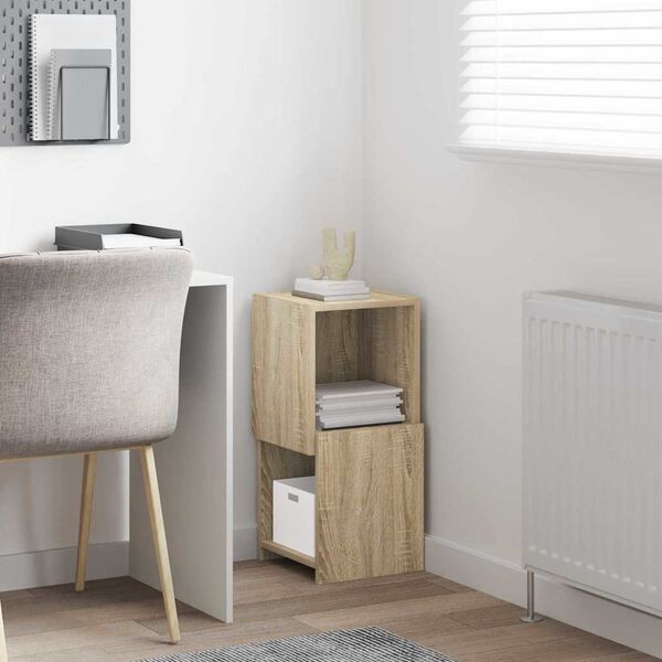 vidaXL Armario de esquina Roble Sonoma 30,5x30x65cm