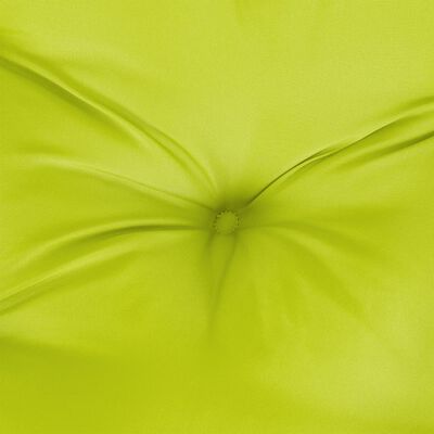 vidaXL Cojín para sofá de palets de tela verde claro 60x40x12 cm
