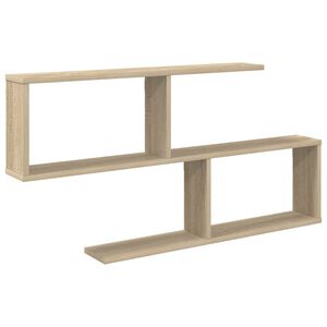 vidaXL Estante de pared Roble Sonoma 100 x 12 x 50,5 cm