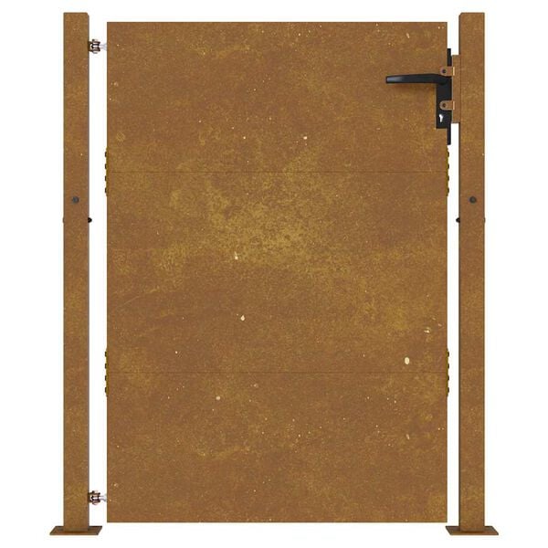 vidaXL Puerta de jard&iacute;n 100x150 cm de acero corten