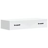 vidaXL Mesa Lateral Montada en la Pared 87,5 x 34,5 x 17 cm