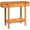 vidaXL Jardinera arriate madera maciza de acacia 90x30x75 cm